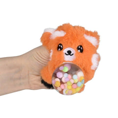 3" Red Panda Squeezy Bead Plush- LLB Toys