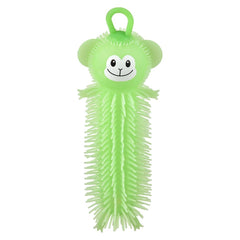 8" Monkey Puffer Light-Up Wiggler 12ct- LLB Toys