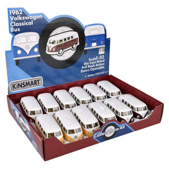 5" Diecast Pull Back 1962 VW Bus