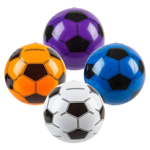 16" Soccer Ball Inflate - Assorted Colors LLB Inflatable Toy