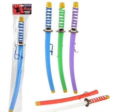 24" NINJA SWORD ASSORTED COLORS LLB kids toys