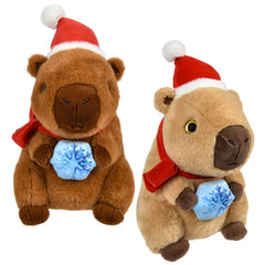 12" Belly Buddy Christmas Capybara - LLB Toys