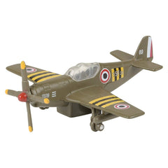 5" DIE-CAST PULL BACK VINTAGE PLANE LLB Car Toys