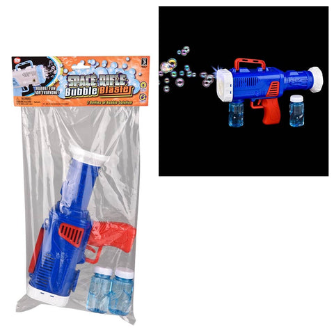 10.6" Patriotic Space Rifle Bubble Blaster - LLB Toys