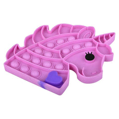 6.5" Valentines Unicorn Bubble Popper LLB kids toys