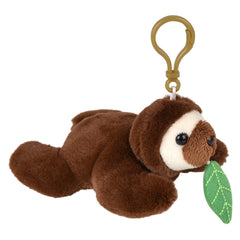 3.5" Mighty Quakes Sloth Backpack Clip - LLB Toys