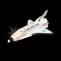 6" Space Shuttle Toy with Lights - Kids - LLB Toys