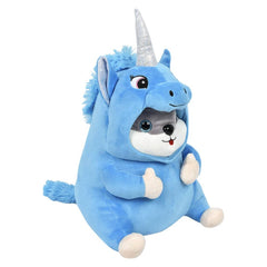 Unicorn Costume Hamster 10in A - LLB Toys