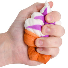 SQUISH ICE CREAM (12/DISPLAY) 6" LLB Squishy Toys