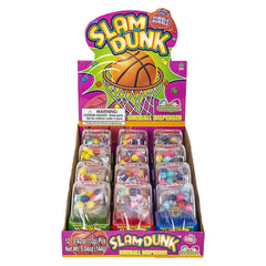 4" SLAM DUNK GUMBALL DISPENSER LLB kids toys