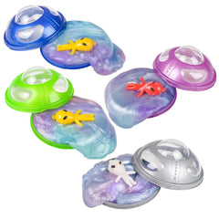 3" UFO ALIEN RAINBOW SLIME LLB Slime & Putty