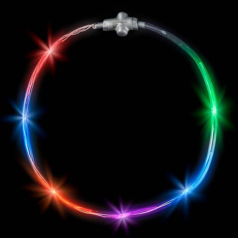 22" MULTICOLORED LIGHT-UP NECKLACE LLB Light-up Toys
