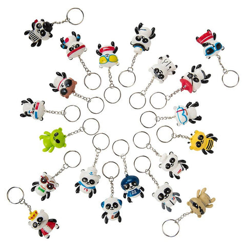 1.5" COLLECTIBLE PANDA KEYCHAIN LLB Keychain