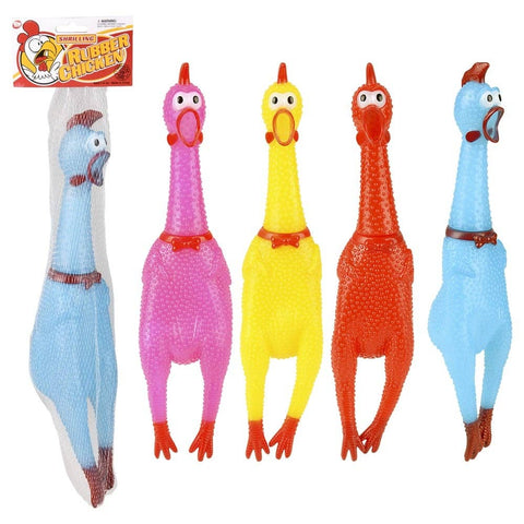 16.5" SCREECHING CHICKEN ASSORTED COLORS LLB kids toys