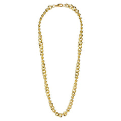 Metal Curb Chain Necklace 19.65" - LLB Toys