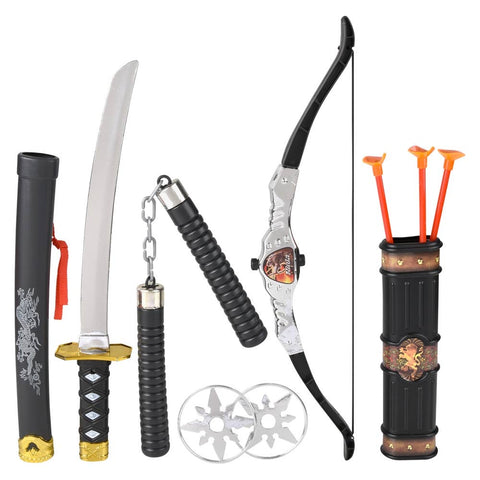 Ninja Play Set With Bow And Arrow - LLB Toys