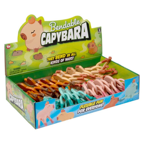 3.75" Bendable Capybara 24ct