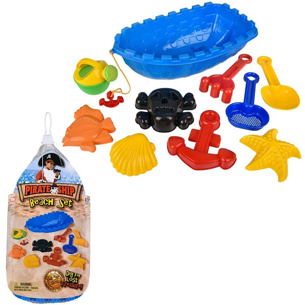 Pirate Ship Beach 10pc Set 14.33