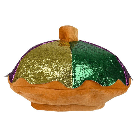Light-Up Mardi Gras King Cake Hat - LLB Toys