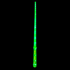 28" SUPER BRIGHT 30 LED GREEN SWORD LLB kids toys