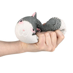3.5" SQUISH AND STRETCH PUFFY CAT - LLB Squishy Toys