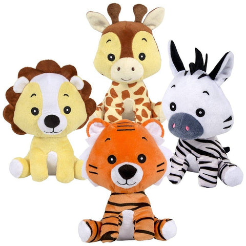 8" Safari Babies Plush
