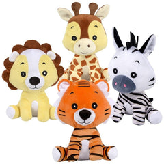 8" Safari Babies Plush