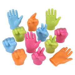 2.5" Neon Hand Finger Puppets - LLB Toys