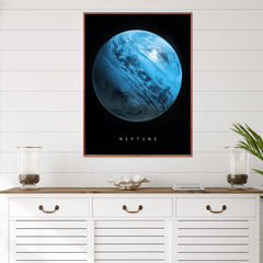 Blue Giant Canvas Wall Art Print
