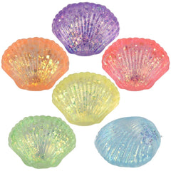 2.25" Squeezy Sugar Sea Shell - LLB Toys