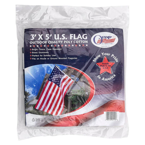 3' x 5' US POLY COTTON FLAG LLB kids toys