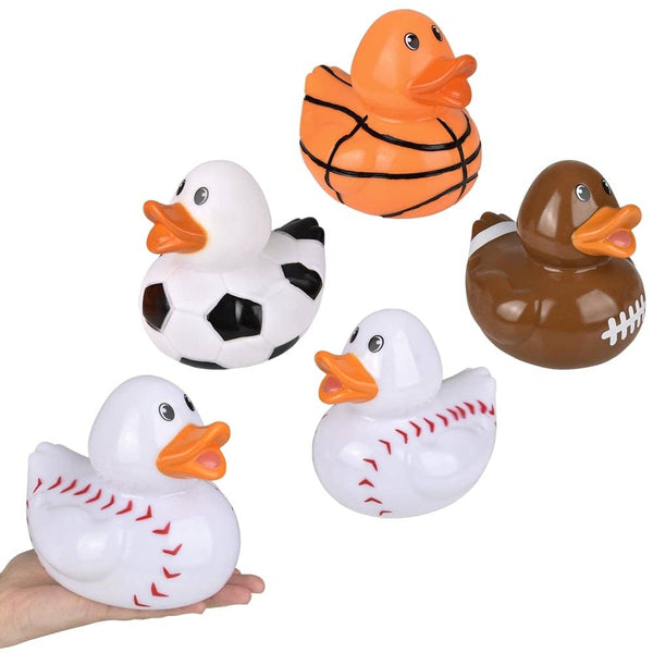Big Sports Ball Rubber Duckies 6