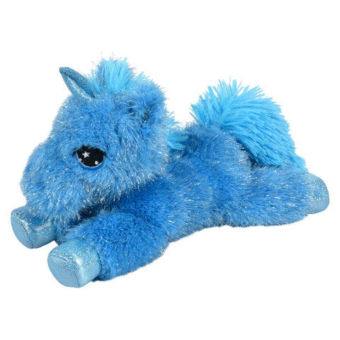 12" Mink Highlight Laying Unicorn Plush - LLB Toys