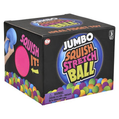 6" Jumbo Squish And Stretch Gummi Ball LLB Squishy Toys