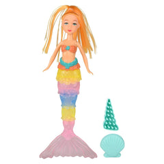 7" Color Changing Mermaid - LLB Toys