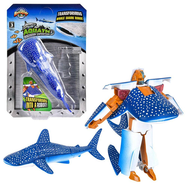 WHALE SHARK ROBOT ACTION FIGURE LLB kids toys