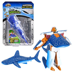 WHALE SHARK ROBOT ACTION FIGURE LLB kids toys