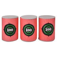 2 Pack Foam Blaster Set With Target Cans - LLB Toys