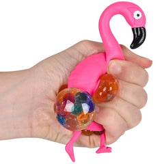 6" SQUEEZY BEAD FLAMINGO BALL LLB kids toys