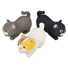 4" STRETCHY, SQUISH CAT LLB Squishy Toys