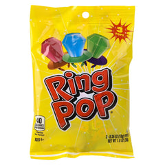 Peg Bag Ring Pop 3 Pack 12ct - LLB Toys