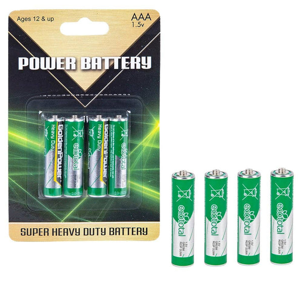 4 PC AAA Batteries LLB kids toys