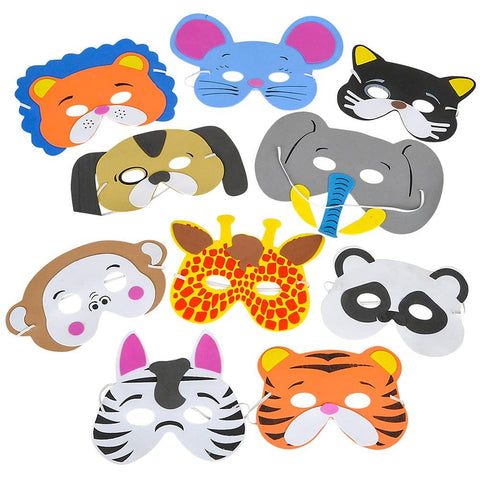 FOAM ANIMAL MASKS LLB kids toys