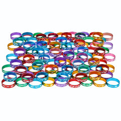 LASER SPARKLE RING .75" LLB kids toys