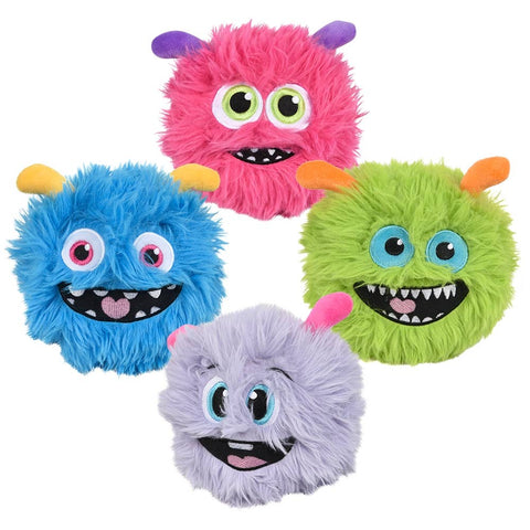 6" Furry Monster Balls Plush - LLB Toys