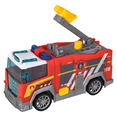 7.5"  Fire Engine - Light/sound/water Squirt- LLB Toys