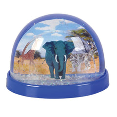 PLASTIC DOME ZOO WATERGLOBE LLB kids toys