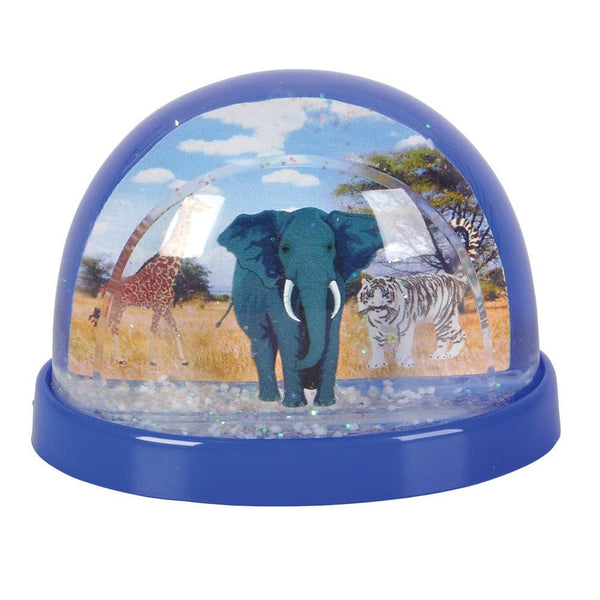 PLASTIC DOME ZOO WATERGLOBE LLB kids toys