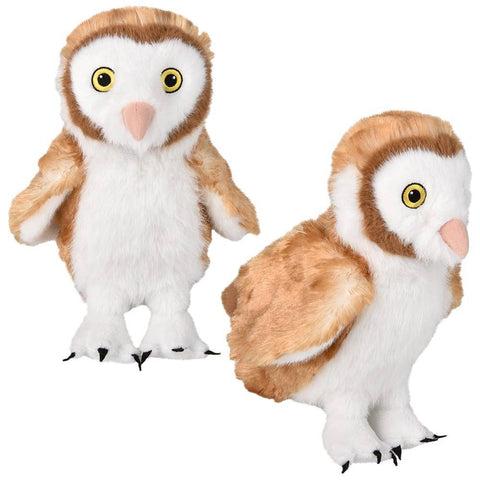 8" Animal Den Barn Owl Plush -  LLB Toys