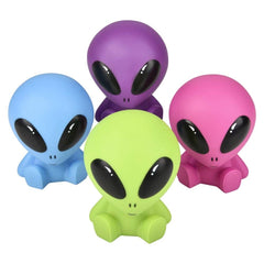 RUBBER ALIEN WITH SOUND 6" LLB kids toys